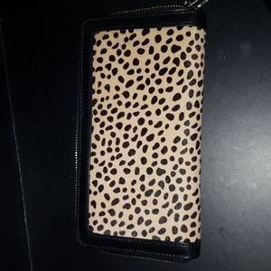 Stella and dot calfskin wallet